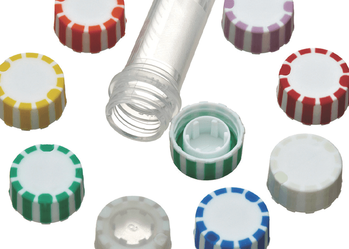 Labcon 3600-876-000 Super Clear Micro centrifuge Tube Screw Cap in Resalable Bag Pack of 5000 Purple Labcon North America 